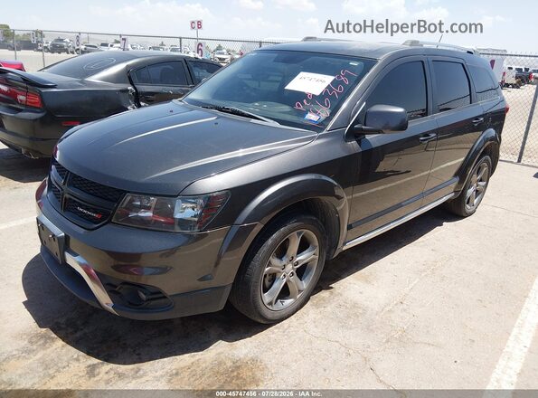 3C4PDCGG2GT206327 2016 DODGE JOURNEY Gray Vista tres cuartos delantera izquierda