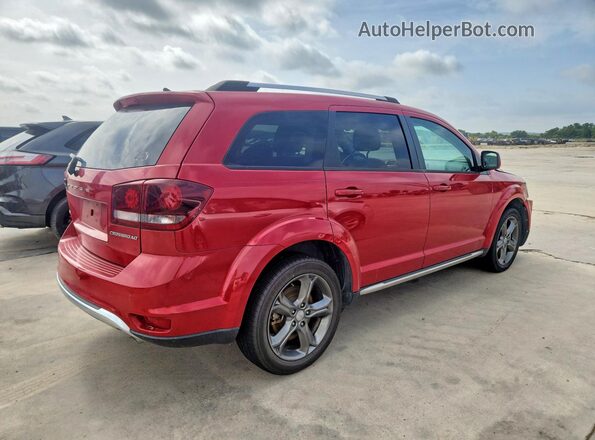 3C4PDCGG2HT538849 2017 DODGE JOURNEY Красный Задняя правая четверть