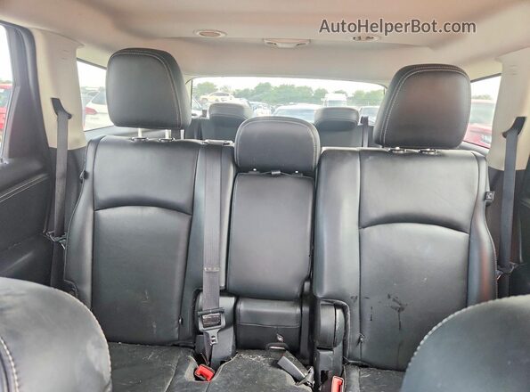 3C4PDCGG2HT538849 2017 DODGE JOURNEY Красный Вид задних сидений