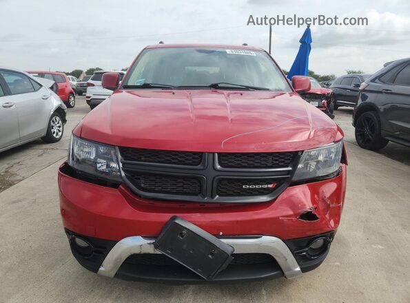 3C4PDCGG2HT538849 2017 DODGE JOURNEY Красный Вид спереди
