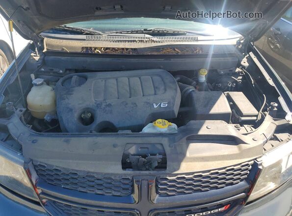 3C4PDCGG2HT636506 2017 DODGE JOURNEY Gray Vista del compartimento del motor