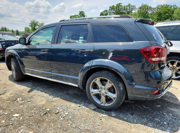 3C4PDCGG2HT636506 2017 DODGE JOURNEY Gray Trasero izquierdo