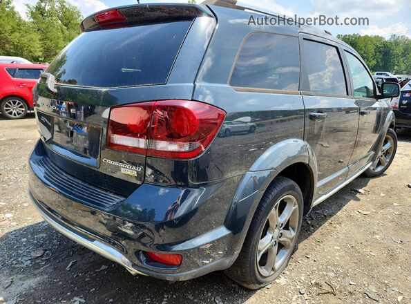 3C4PDCGG2HT636506 2017 DODGE JOURNEY Gray Trasero derecho