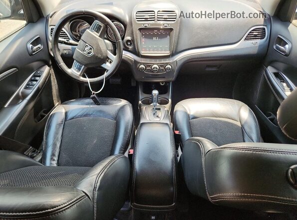 3C4PDCGG2HT636506 2017 DODGE JOURNEY Gray Vista del salpicadero