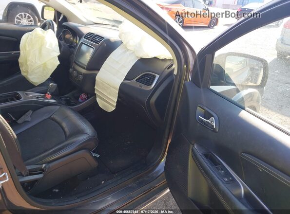 3C4PDCGG2JT490145 2018 DODGE JOURNEY Gray Vista interior delantera