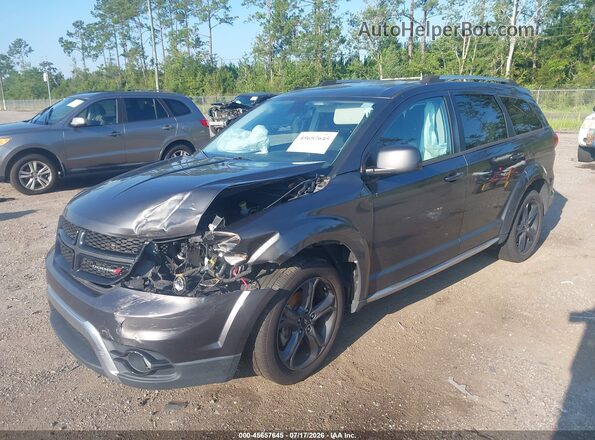 3C4PDCGG2JT490145 2018 DODGE JOURNEY Gray Vista tres cuartos delantera izquierda