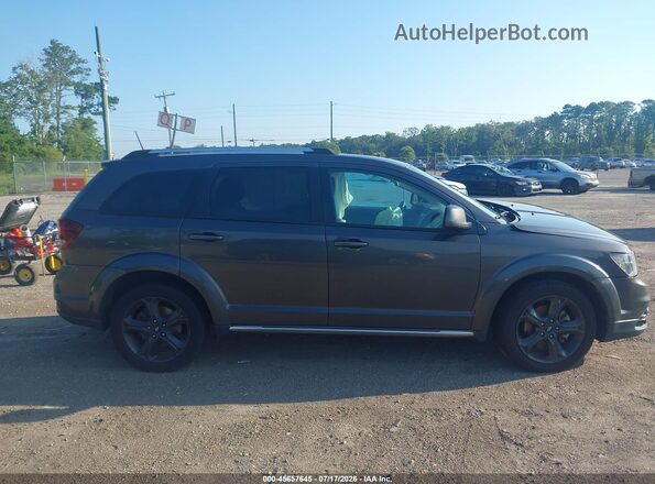 3C4PDCGG2JT490145 2018 DODGE JOURNEY Gray Vista interior trasera