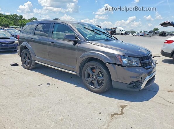 3C4PDCGG2KT803664 2019 DODGE JOURNEY Gray Front right