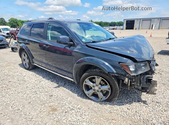 3C4PDCGG3HT617589 2017 DODGE JOURNEY Black Delantero derecho