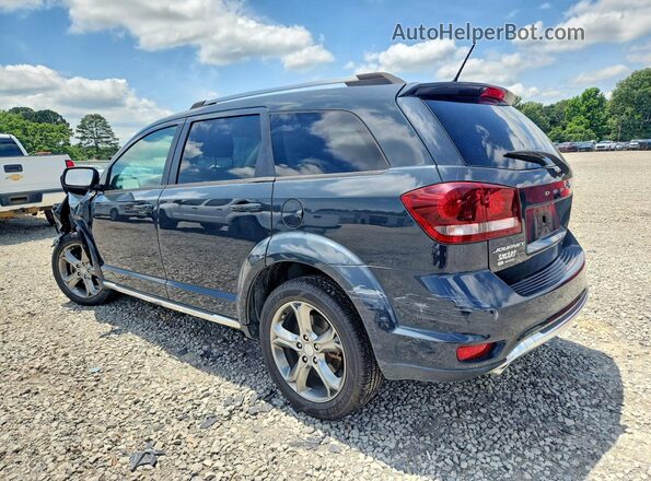 3C4PDCGG3HT617589 2017 DODGE JOURNEY Black Trasero izquierdo