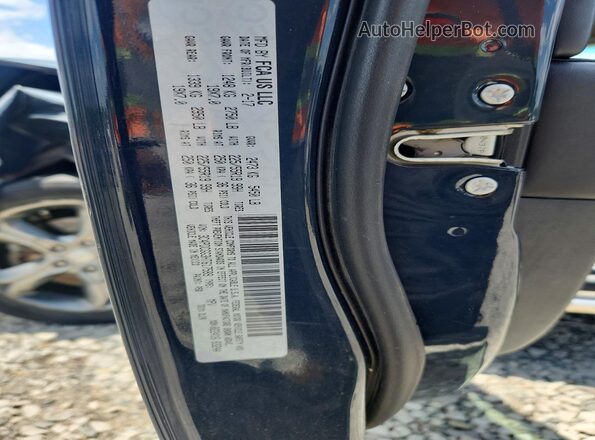 3C4PDCGG3HT617589 2017 DODGE JOURNEY Black Vista del compartimento del motor