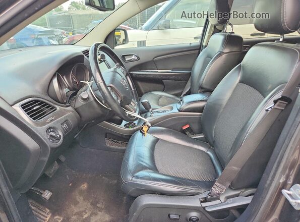 3C4PDCGG4HT531045 2017 DODGE JOURNEY Gray Vista interior delantera
