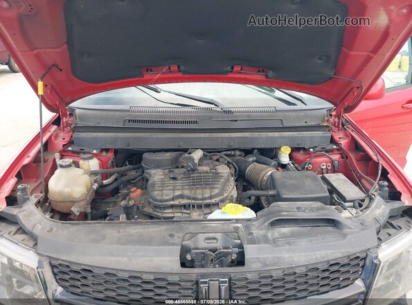 3C4PDCGG4JT346600 2018 DODGE JOURNEY Red Vista trasera