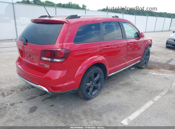 3C4PDCGG4JT346600 2018 DODGE JOURNEY Red Trasero derecho