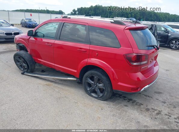 3C4PDCGG4JT346600 2018 DODGE JOURNEY Red Trasero izquierdo