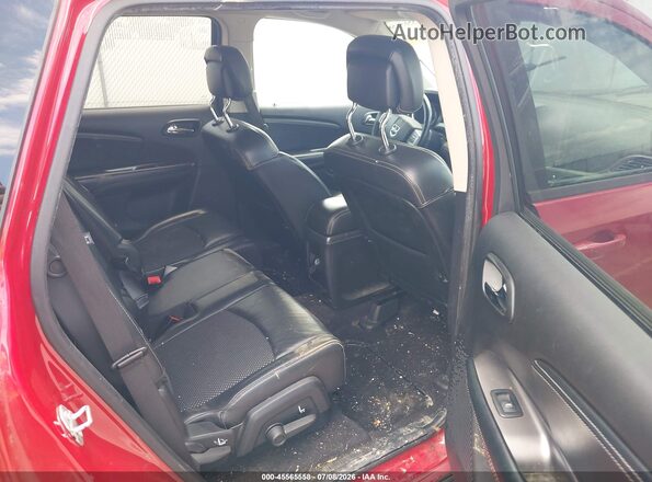 3C4PDCGG4JT346600 2018 DODGE JOURNEY Red Vista de la etiqueta del VIN