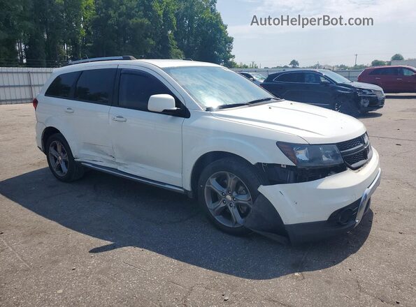 3C4PDCGG5HT555645 2017 DODGE JOURNEY White Առջևի աջ