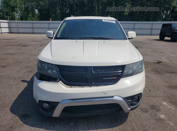 3C4PDCGG5HT555645 2017 DODGE JOURNEY White Դիմացի տեսք