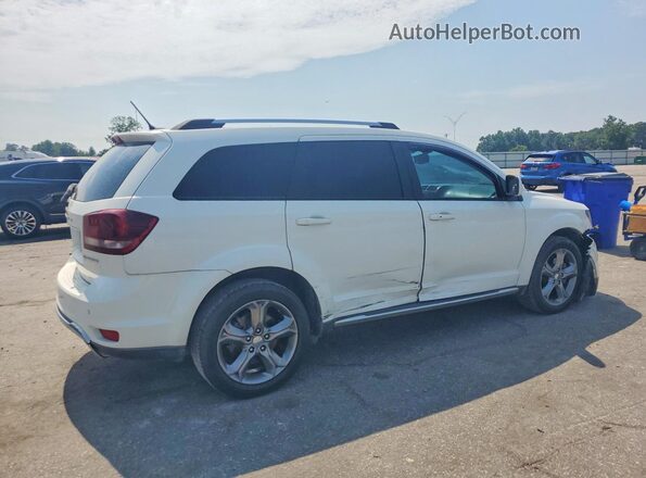 3C4PDCGG5HT555645 2017 DODGE JOURNEY White Հետևի աջ