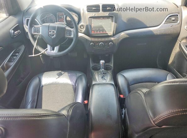 3C4PDCGG5HT555645 2017 DODGE JOURNEY White Առջևի վահանակի տեսք