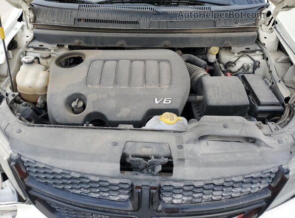 3C4PDCGG5HT698336 2017 DODGE JOURNEY White ძრავის განყოფილების ხედი