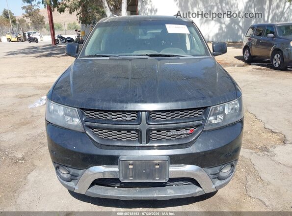 3C4PDCGG6HT539227 2017 DODGE JOURNEY Black ხელსაწყოთა პანელის ხედი