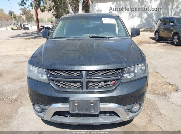 3C4PDCGG6HT539227 2017 DODGE JOURNEY Black წინა ხედი