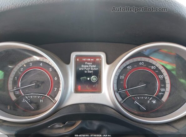 3C4PDCGG6HT539227 2017 DODGE JOURNEY Black უკანა სავარძლების ხედი