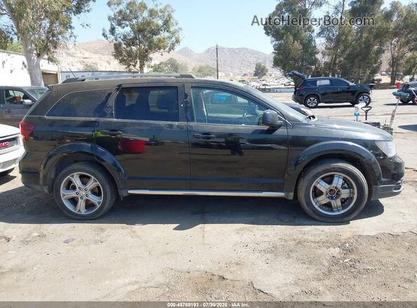 3C4PDCGG6HT539227 2017 DODGE JOURNEY Black უკანა სალონის ხედი