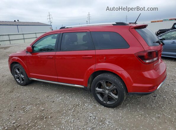 3C4PDCGG6HT617621 2017 DODGE JOURNEY Red Задня ліва чверть