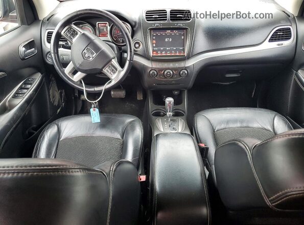 3C4PDCGG6HT617621 2017 DODGE JOURNEY Red Вид панелі приладів