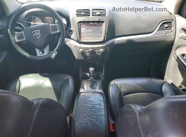 3C4PDCGG6JT252069 2018 DODGE JOURNEY Черный Вид панели приборов