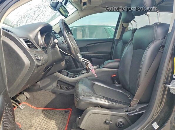 3C4PDCGG6KT860790 2019 DODGE JOURNEY Black წინა სალონის ხედი