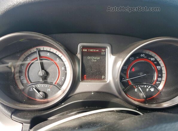 3C4PDCGG6KT860790 2019 DODGE JOURNEY Black ხელსაწყოთა პანელის ხედი