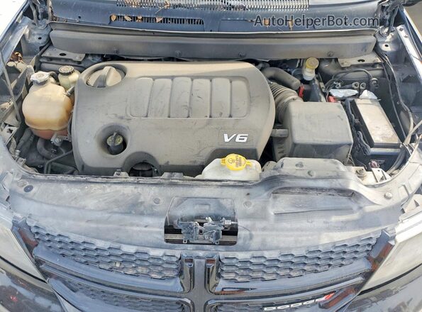 3C4PDCGG6KT860790 2019 DODGE JOURNEY Black ძრავის განყოფილების ხედი