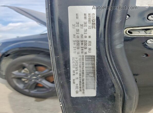 3C4PDCGG6KT860790 2019 DODGE JOURNEY Black VIN კოდის სტიკერის ხედი