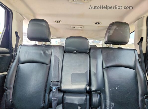 3C4PDCGG7GT153351 2016 DODGE JOURNEY Black Widok tylnych siedzeń