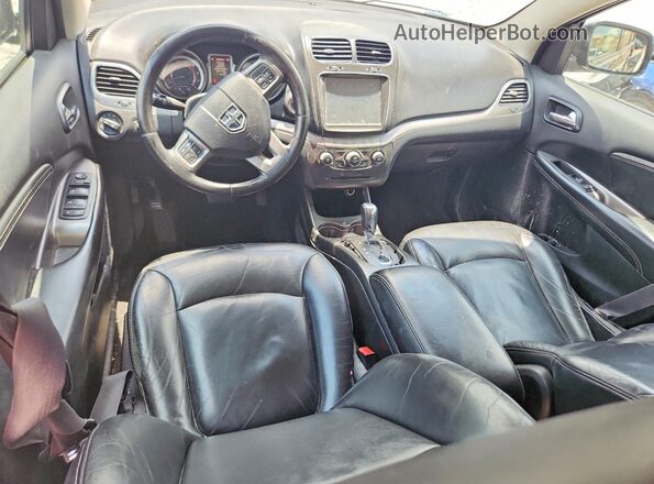 3C4PDCGG7GT153351 2016 DODGE JOURNEY Black Widok deski rozdzielczej