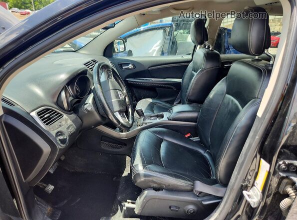 3C4PDCGG7GT153351 2016 DODGE JOURNEY Black Widok wnętrza z przodu