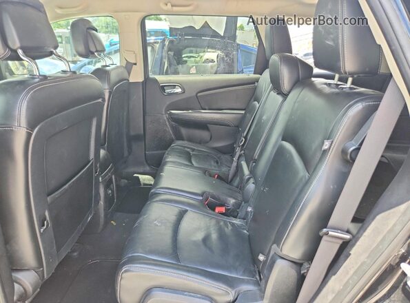 3C4PDCGG7GT153351 2016 DODGE JOURNEY Black Widok wnętrza z tyłu