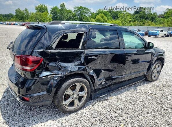 3C4PDCGG7GT153351 2016 DODGE JOURNEY Black Tył prawy