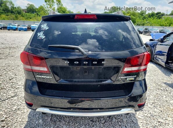 3C4PDCGG7GT153351 2016 DODGE JOURNEY Black Widok z tyłu