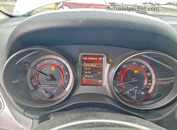 3C4PDCGG7HT621595 2017 DODGE JOURNEY Silver Սարքավորումների վահանակի տեսք