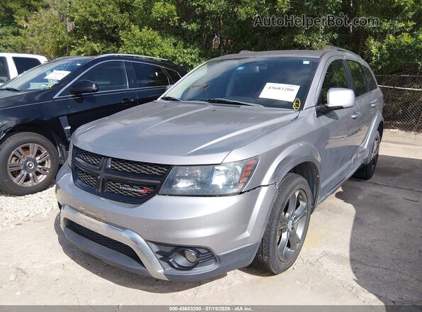 3C4PDCGG8HT510358 2017 DODGE JOURNEY Gray Передня ліва чверть