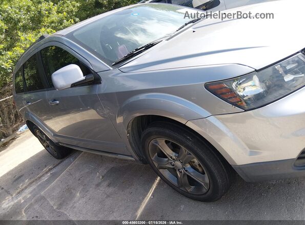 3C4PDCGG8HT510358 2017 DODGE JOURNEY Gray Вид задньої частини салону