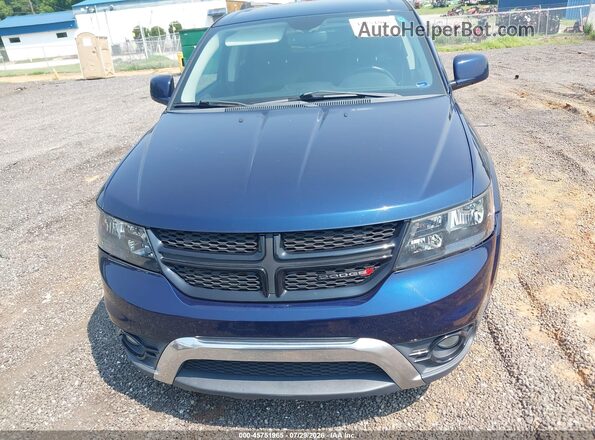 3C4PDCGG8HT705537 2017 DODGE JOURNEY Dark Blue ხელსაწყოთა პანელის ხედი