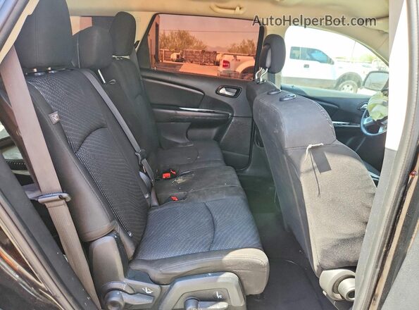 3C4PDCGG9GT225781 2016 DODGE JOURNEY Черный Вид задних сидений
