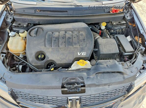 3C4PDCGG9JT257315 2018 DODGE JOURNEY Charcoal Vista del compartimento del motor