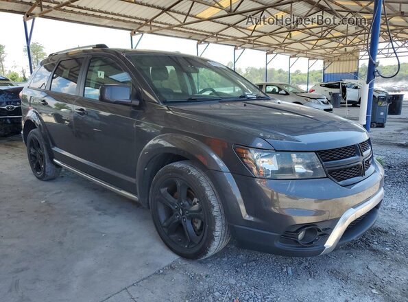 3C4PDCGG9JT504798 2018 DODGE JOURNEY Gray წინა მარჯვენა