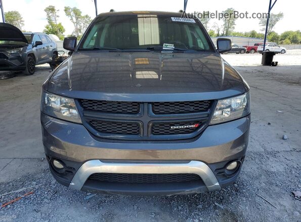 3C4PDCGG9JT504798 2018 DODGE JOURNEY Gray წინა ხედი